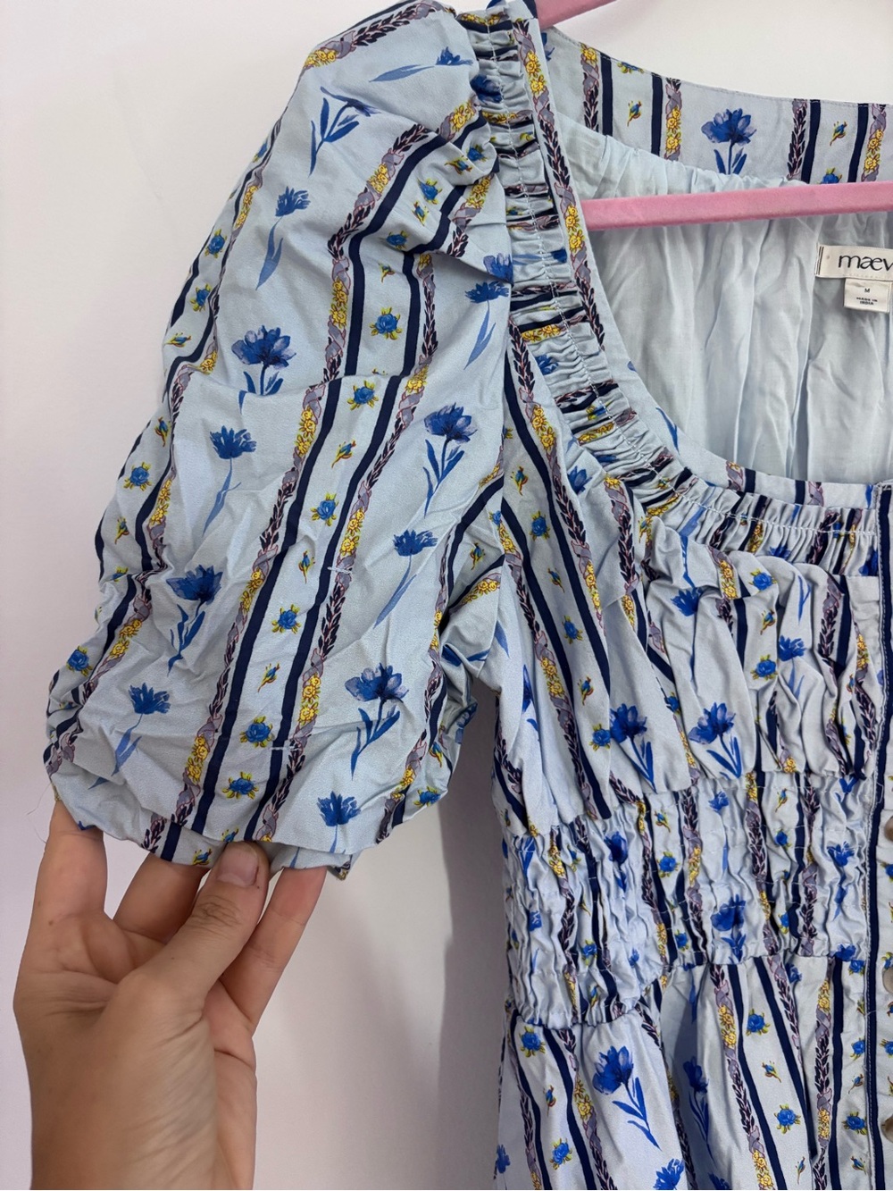 Floral Anthropologie Dress - Picture 3 of 4